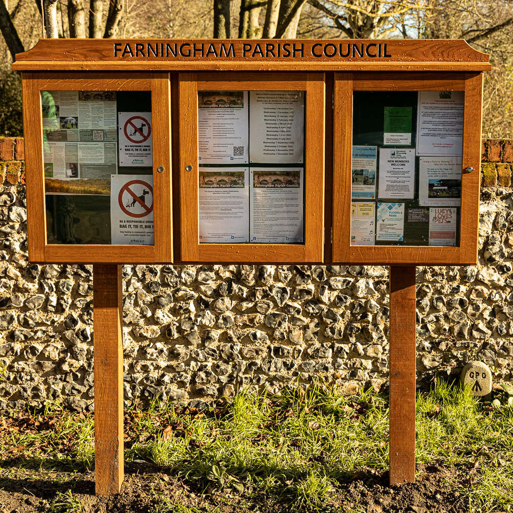 New Parish Council Notice Board